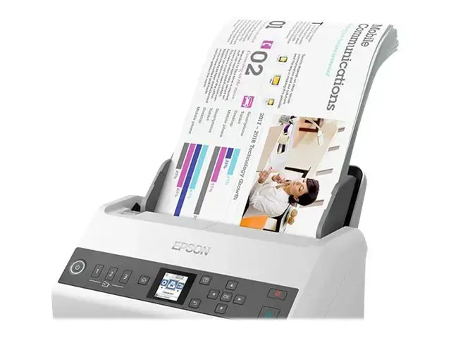 Epson DS-730N, 215,9 x 6096 mm, 600 x 600 DPI, 30 bitų, 24 bitų, 10 bitų, 8 bitų