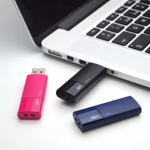 "Silicon Power Ultima U05", 16 GB, USB Type-A, 2.0, skaidrių, 9,2 g, rožinė