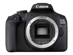 "Canon EOS 2000D BK BODY EU26, 24,1 MP, 6000 x 4000 taškų, CMOS, "Full HD", juoda