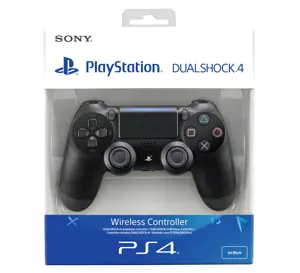 "Sony DualShock 4 V2 Jet Black", žaidimų kilimėlis, "PlayStation 4", D-pad, analoginis / skaitmeninis, įvairus, laidinis ir belaidis