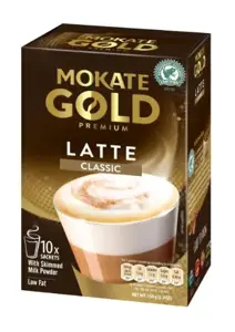 Kavos gėrimas MOKATE Gold Premium Latte Classic, 10 x 14g