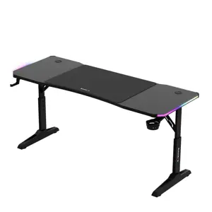 Huzaro Hero 4.6 RGB Black Gaming Desk