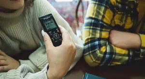 Olympus WS-883 Digital Voice Recorder, Black