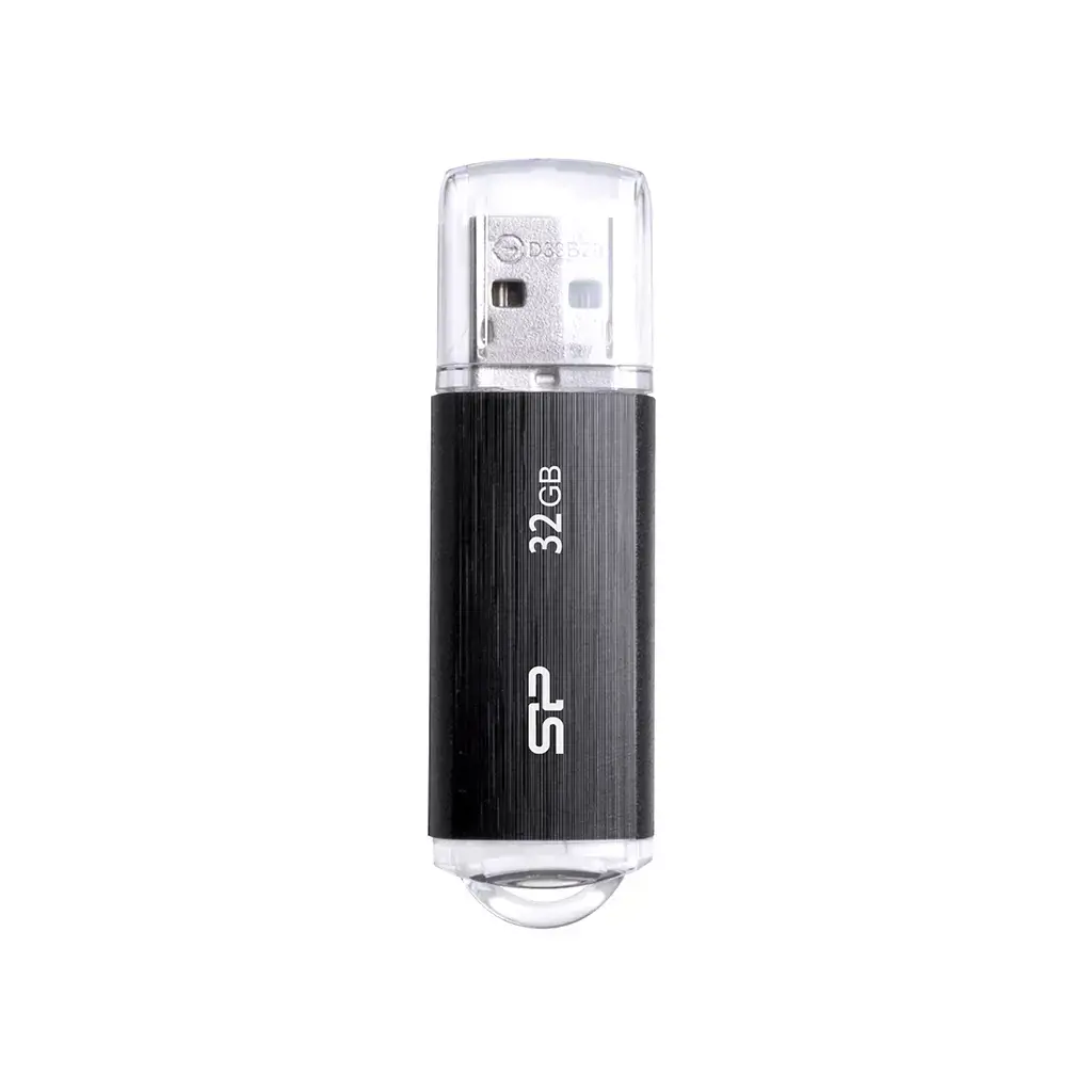 SILICONPOW SP032GBUF2U02V1K Silicon Power atmintinė USB Ultima U02 32GB USB 2.0 juoda