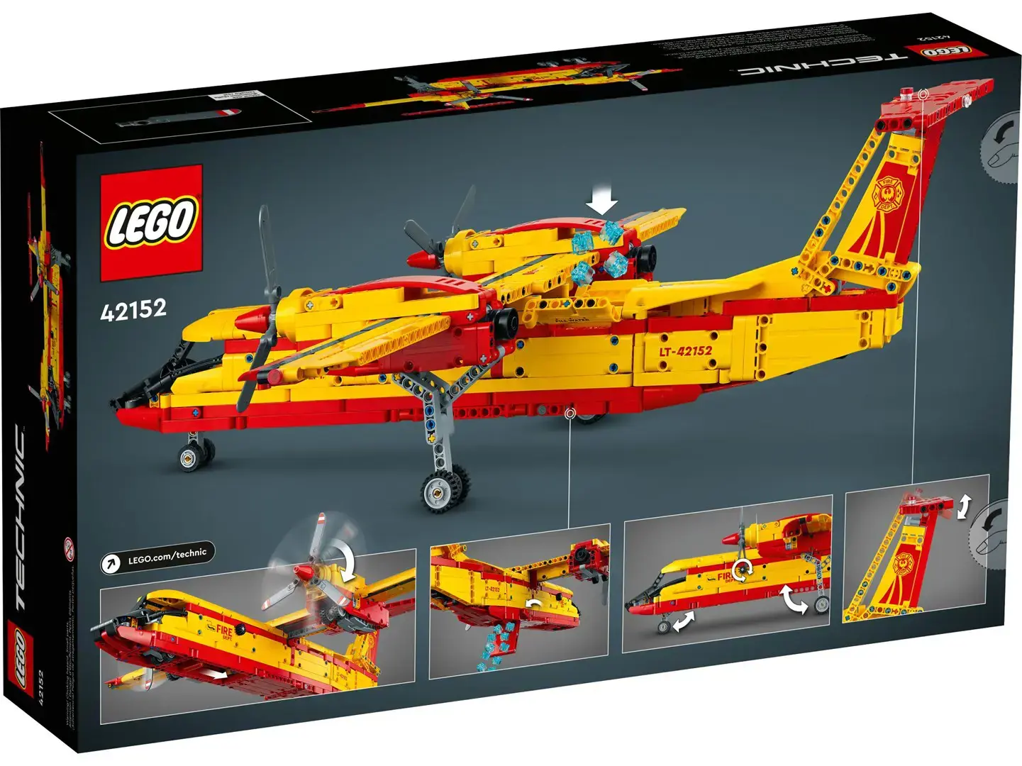 LEGO TECHNIC 42152 FIREFIGHTING PLANE