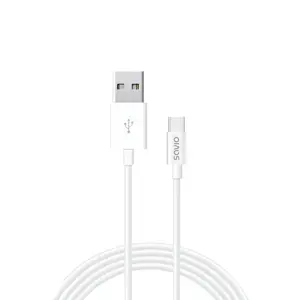 SAVIO CL-125 kabelis (C tipo USB - A tipo USB 2.0 ; 1 m; baltos spalvos)