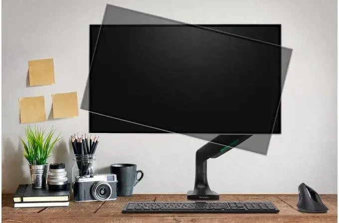 "Kensington SmartFit®" vienu prisilietimu reguliuojamo aukščio vieno monitoriaus rankena, spaustukas, 9 kg, 33 cm (13"), 86,4 cm (34"), 100 x 100 mm, juoda