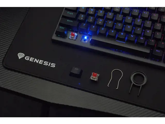 "Genesis THOR 303 TKL", mechaninė žaidimų klaviatūra, RGB LED apšvietimas, JAV, juoda, laidinė, A tipo USB