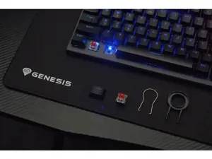 "Genesis THOR 303 TKL", mechaninė žaidimų klaviatūra, RGB LED apšvietimas, JAV, juoda, laidinė, A tipo USB