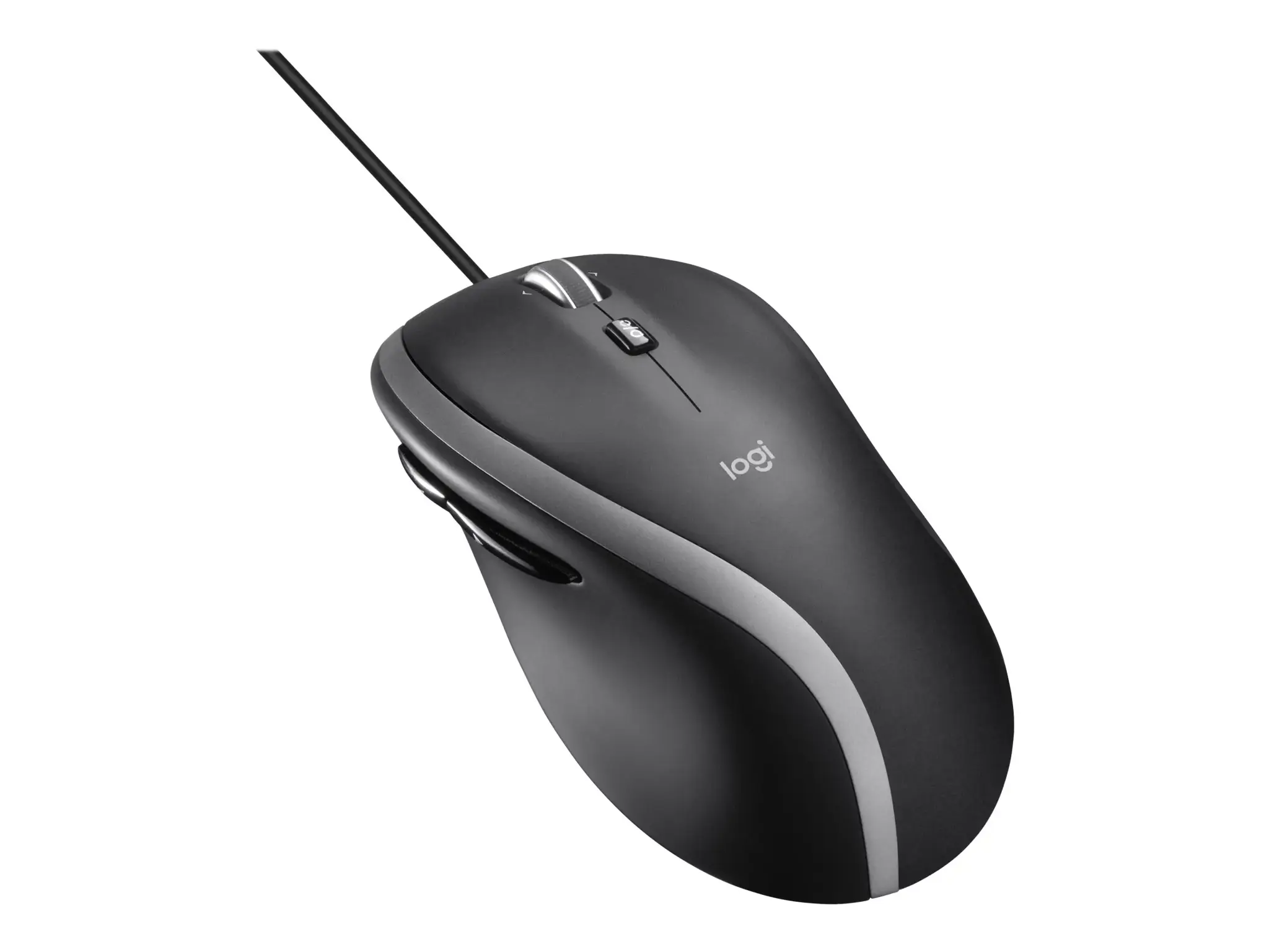 "Logitech Advanced Corded Mouse M500s", dešinioji, optinė, A tipo USB, 4000 DPI, juoda
