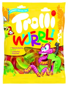 TROLLI guminukai kirminai, 100g