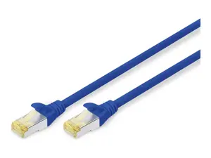"Digitus" jungiamasis kabelis CAT 6A S-FTP, Cu, LSZH AWG 26/7, 0,5 m