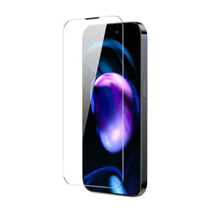 "Baseus Crystal" grūdintas stiklas, atsparus dulkėms 0,3 mm, skirtas "iPhone 14 Pro Max" (2 vnt.)