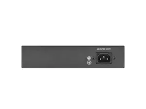 LANBERG komutatorius PoE 19 colių 6 prievadų 100MB 4 prievadai PoE 30W/prievadui maks. 60W DSP3-0105-60W nevaldomas