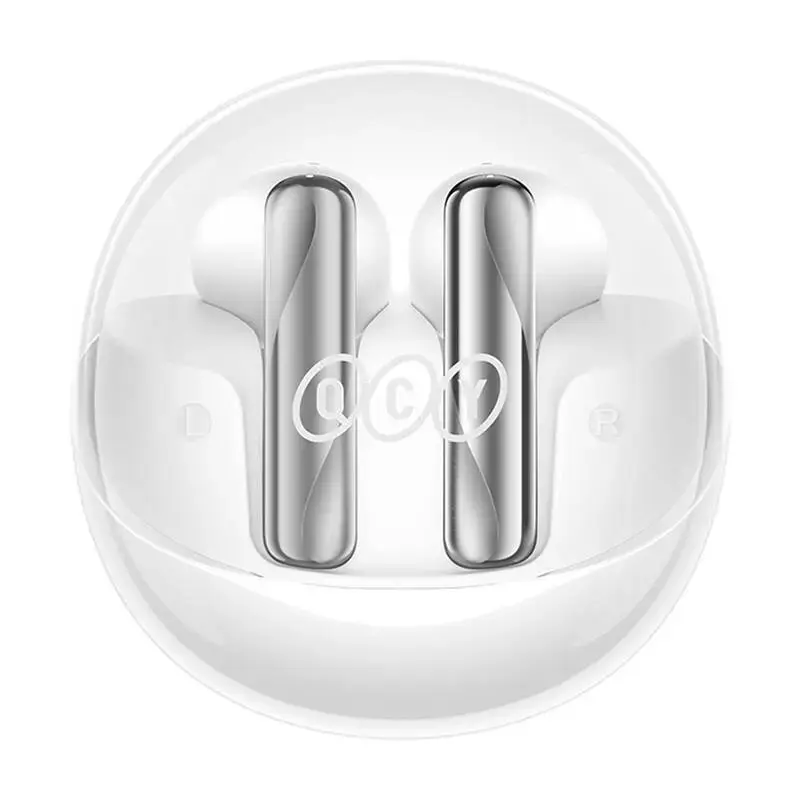 TWS QCY AilyBuds Clear T32 Headphones (white)