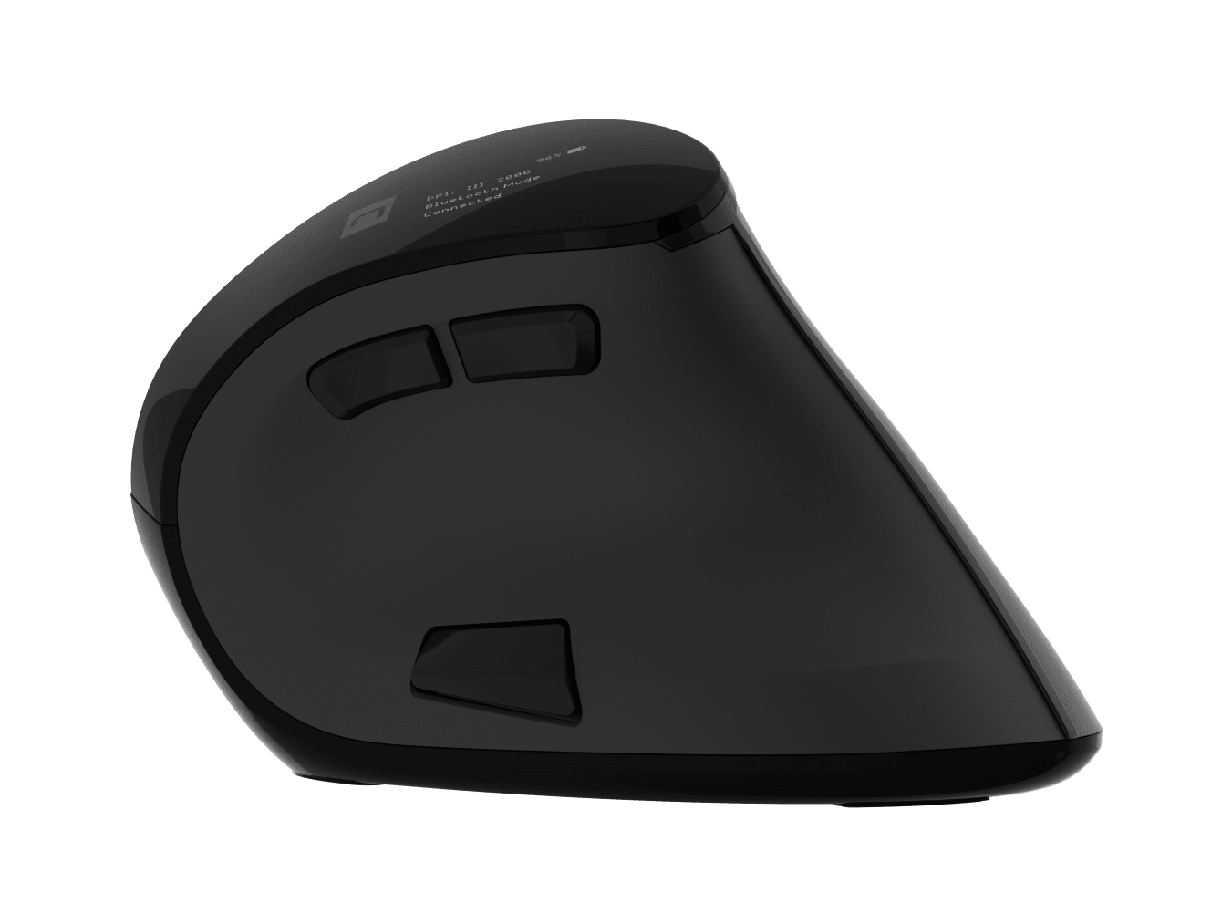 Natec | Vertical Mouse | Euphonie Pro | Wireless | Bluetooth, 2.4GHz | Black
