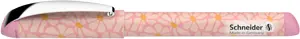 Plunksnakotis SCHNEIDER Glam, plastikinis rožinis korpusas, mėlynas rašalas, tinka kairiarankiams