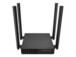 TP-Link Archer C54, "Wi-Fi 5" (802.11ac), dviejų dažnių (2,4 GHz / 5 GHz), Ethernet LAN, 4G, juodas, stalinis maršrutizatorius