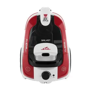 ETA Dulkių siurblys Salvet ETA051390000 be maišelio, galia 700 W, dulkių talpa 2,2 l, raudonos spal…