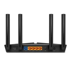 TP-Link Archer AX53, "Wi-Fi 6" (802.11ax), dviejų dažnių (2,4 GHz / 5 GHz), Ethernet LAN, 5G, juodas, stalinis maršrutizatorius