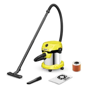 Vacuum Cleaner KARCHER Suction power 220 AW Input power 1000 W Dust capacity 15 L Drum vacuum Clean…