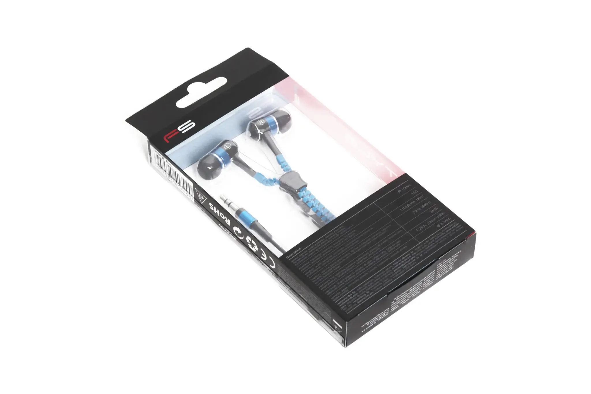 Platinet FH2111, Laidinės, 20 - 20000 Hz, Muzikinės, 62 g, Ausinės, mėlynos