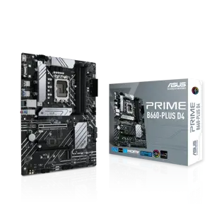 ASUS PRIME B660-PLUS D4, "Intel", LGA 1700, "Intel® Celeron®", "Intel® Core™ i3", "Intel® Core™ i3", "Intel® Core™ i5", "Intel® Core™ i7", "Intel® Core™ i9",..., LGA 1700, DDR4-SDRAM, 128 GB