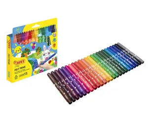 Stori flomasteriai JOVI MAXI, 24 spalvų rinkinys