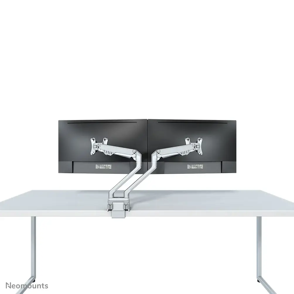 "Neomounts by Newstar" monitoriaus stalinis laikiklis, tvirtinimas per stalą, 8 kg, 25,4 cm (10"), 81,3 cm (32"), 100 x 100 mm, sidabrinis