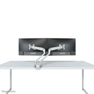 "Neomounts by Newstar" monitoriaus stalinis laikiklis, tvirtinimas per stalą, 8 kg, 25,4 cm (10"), 81,3 cm (32"), 100 x 100 mm, sidabrinis