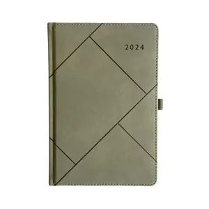 Kalendorius FASHION BLACK EDITION, 2023, PU, A5
