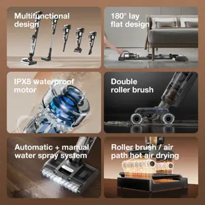 Jimmy Vacuum cleaner and washer | PW11 Pro Max-B | Cordless operating | Washing function | 460 W | 21.6 V | Operating time (max) 40-80 min | Black/Silver