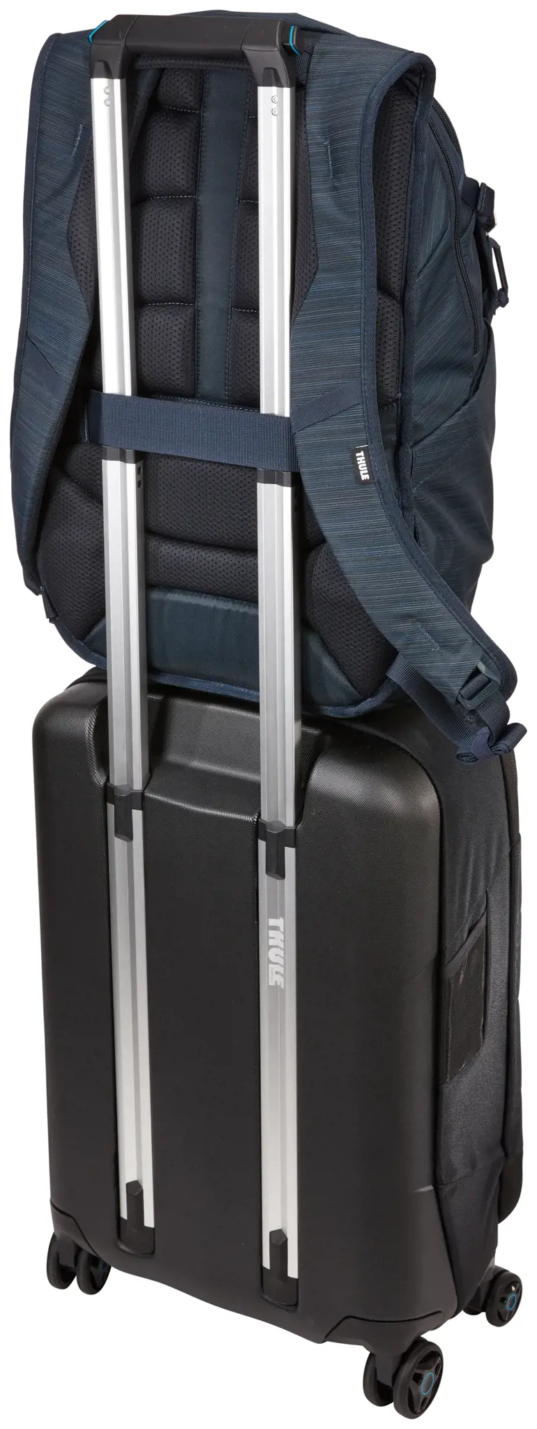 Thule Construct CONBP-116 Carbon Blue, Miestas, Žmogus, 39,6 cm (15,6"), Nešiojamojo kompiuterio skyrius, Neperšlampamas, Nailonas