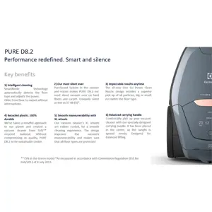 Dulkių siurblys ELECTROLUX PD82-4MB