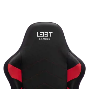 Žaidimų kėdė L33T GAMING Elite V4 (PU) juoda - raudonas dekoras / 160368