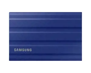 SAMSUNG nešiojamasis SSD T7 Shield 2TB USB 3.2 Gen 2 + IPS 65 mėlyna