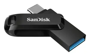 SANDISK 256GB ULTRA DUAL DRIVE M3.0 micro-USB ir USB 3.0 jungtys