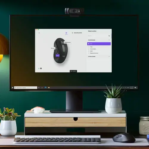 "Logitech Signature M650" belaidė pelė, dešinioji, optinė, RF belaidis ryšys + "Bluetooth", 2000 DPI, grafito spalvos