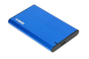 "IBOX HD-05" korpusas 2,5 colių kietajam diskui su USB 3.1 Gen.1, mėlynos spalvos