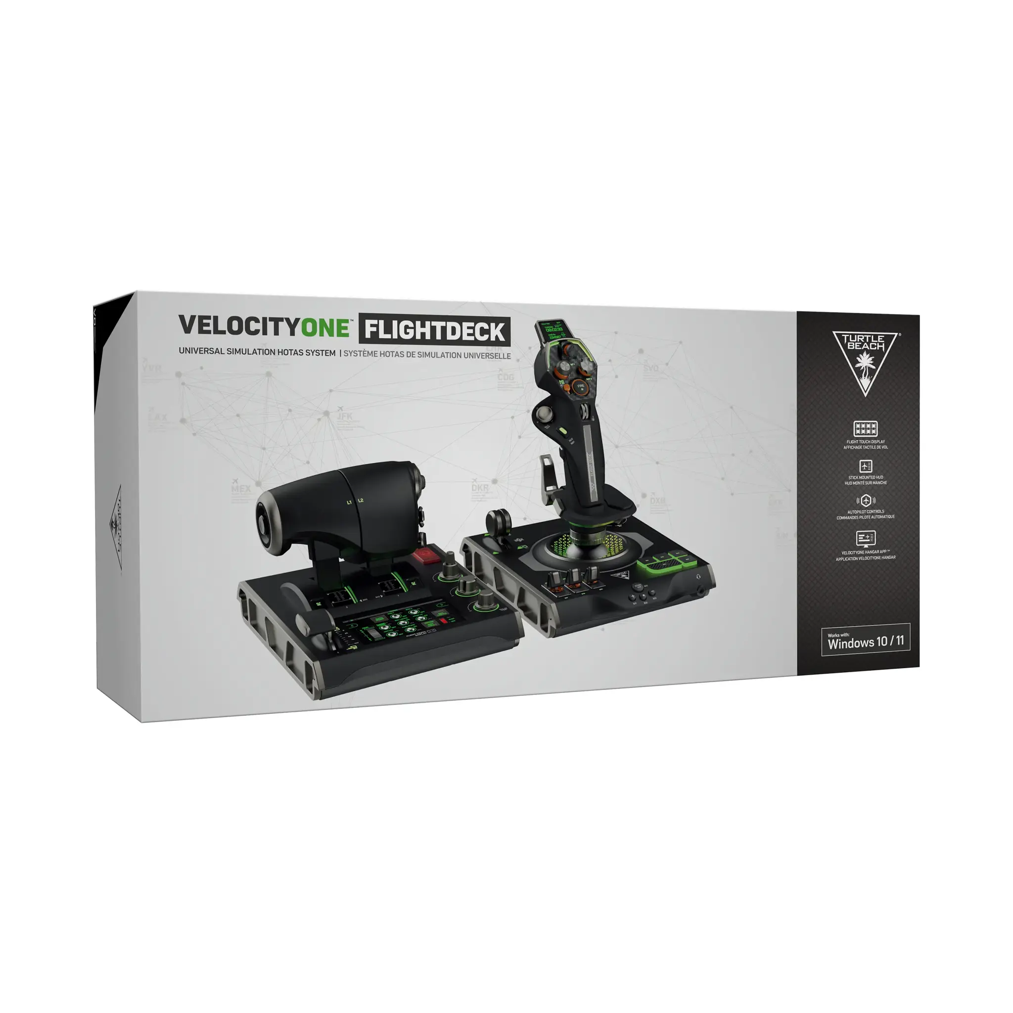 Turtle Beach VelocityOne, Flightstick, PC, Analogue / Digital, Wired, USB, Black