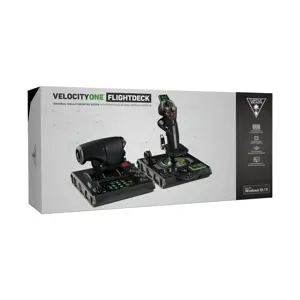 Turtle Beach VelocityOne, Flightstick, PC, Analogue / Digital, Wired, USB, Black