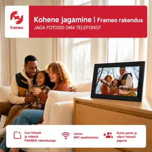AgfaPhoto digital photo frame Realiview APF1000 10" WiFi One, black