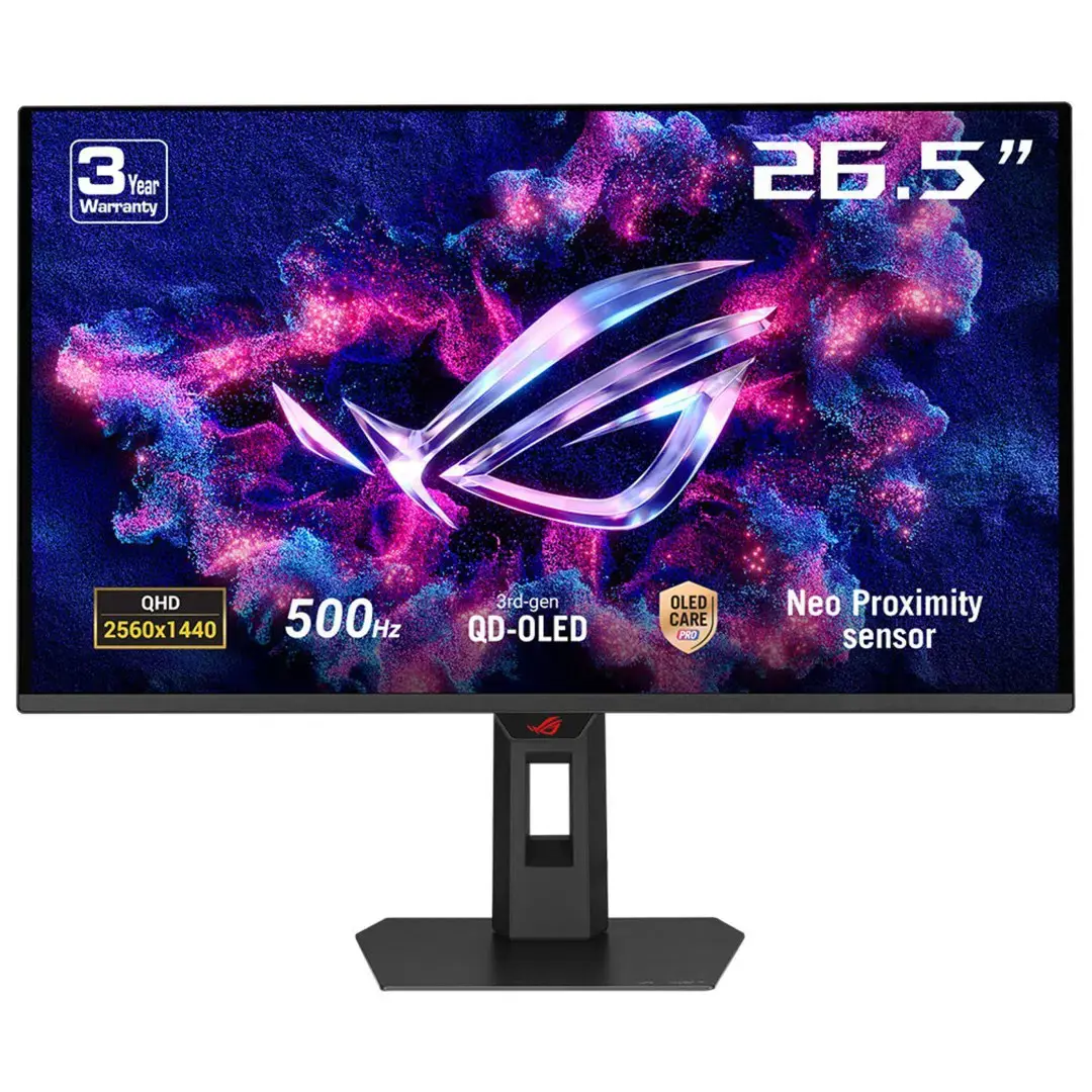 Monitor ASUS 26.5 " 2560 x 1440 pixels Wide Quad HD Native aspect ratio 16:9 QD-OLED Flat 90LM0C50-B01971