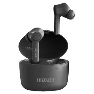 "Maxell Bass 13 Sync Up" belaidės "Bluetooth" ausinės su įkrovimo dėklu, juodos spalvos