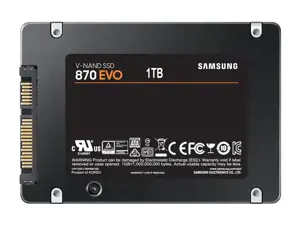 SSD diskas Samsung 870 EVO 1000 GB, 2.5", Serial ATA III