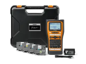 Brother PT-E560BTSP, QWERTY, HSE/TZe, Thermal transfer, 180 x 180 DPI, 30 mm/sec, Wired & Wireless