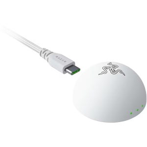 Razer DeathAdder V4 Pro Belaidė žaidimų pelė RF Wireless + USB-A, 45000 DPI, Balta