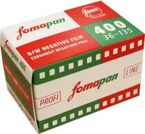 Fomapan 400 135-36 packed in "RETRO PAN-Box"
