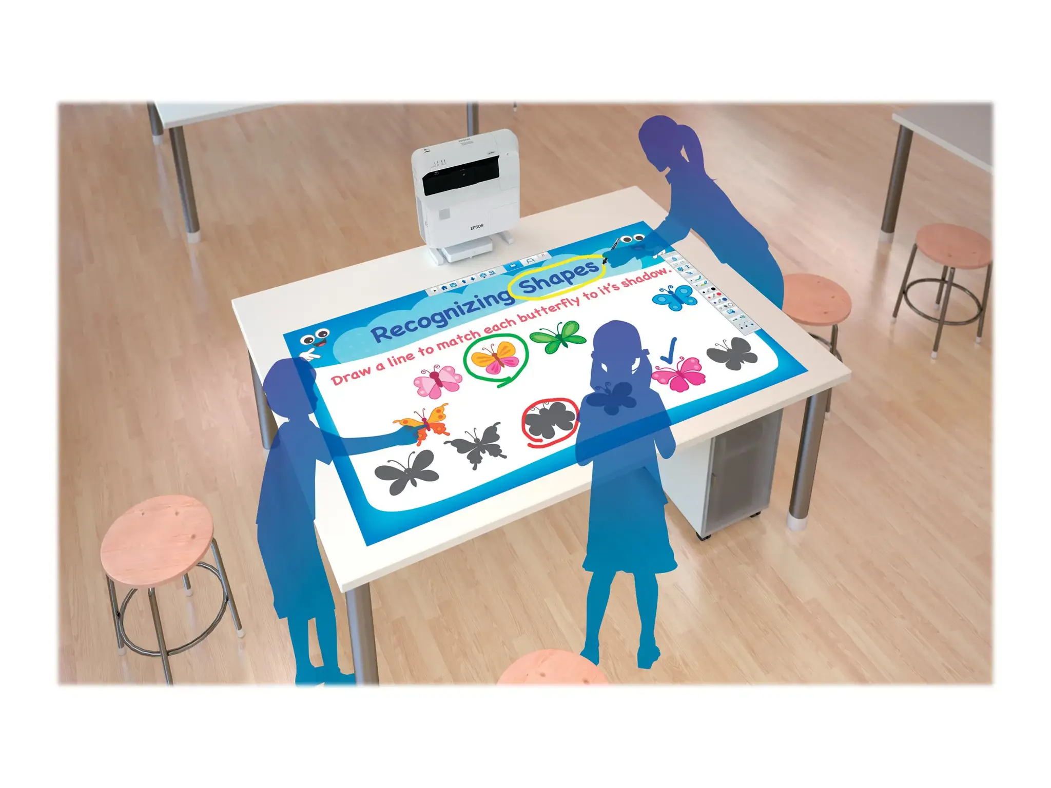 "Epson EB-695Wi", 3500 ANSI liumenų, 3LCD, WXGA (1280x800), 14000:1, 16:10, 1524-2540 mm (60-100")