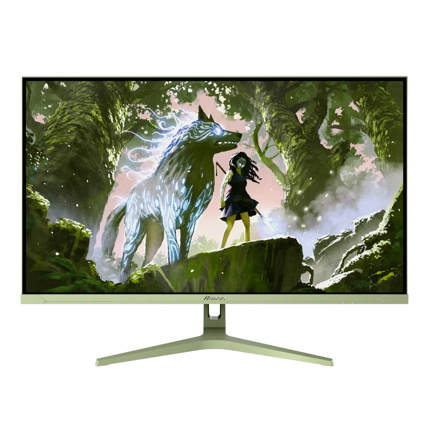 Arozzi | Nova | 32 " | IPS | QHD | 16:9 | 180 Hz | 1 ms | 2560 x 1440 pixels | 300 cd/m² | HDMI ports quantity 2 | Forest Green